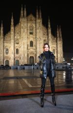ALESSANDRA AMBROSIO at Moncler Show at Milan Fashion Week 09/24/2022