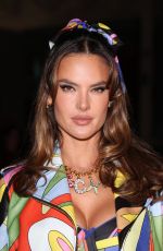 ALESSANDRA AMBROSIO at Moschino Fashion Show in Milan 09/22/2022