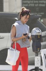 ALESSANDRA AMBROSIO Heading to a Gym in Beverly Hills 09/27/2022