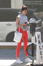 ALESSANDRA AMBROSIO Heading to a Gym in Beverly Hills 09/27/2022