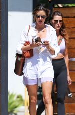 ALESSANDRA AMBROSIO Leaves a Workout Session in Beverly Hills 09/13/2022