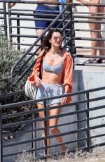 ALESSANDRA AMBROSIO on the Beach on Labor Day in Santa Monica 09/05/2022