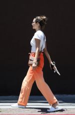 ALESSANDRA AMBROSIO Out Shopping and Out to Lunch at Gjelina in Venice Beach 09/16/2022