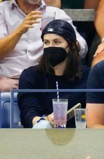 ALEXANDRA DADDARIO and Andrew Form at US Open in New York 09/04/2022