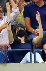 ALEXANDRA DADDARIO and Andrew Form at US Open in New York 09/04/2022