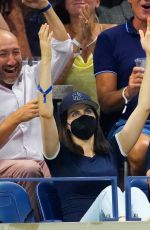 ALEXANDRA DADDARIO and Andrew Form at US Open in New York 09/04/2022