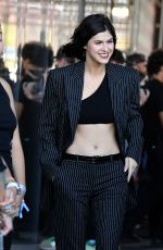 ALEXANDRA DADDARIO Arrives at Michael Kors Show at New York Fashion Week 09/14/2022