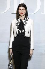 ALEXANDRA DADDARIO at Christian Dior Show at Paris Fashion Week 09/27/2022