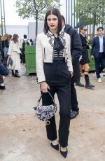 ALEXANDRA DADDARIO at Christian Dior Show at Paris Fashion Week 09/27/2022