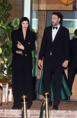 ALEXANDRA DADDARIO Leaves HBO Max Emmy Afterparty in West Hollywood 09/12/2022