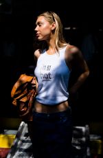 ALEXIS REN Arrives at Foo and Foo Fashion Show in New York 09/13/2022
