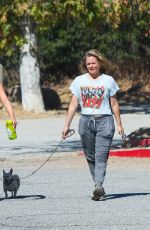 ALICIA SILVERSTONE Out Hiking in Hollywood Hills 09/13/2022