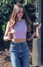 ALISON BRIE in Denim Out for Coffee in Los Feliz 09/24/2022