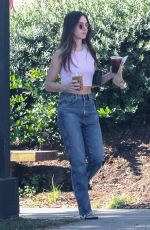 ALISON BRIE in Denim Out for Coffee in Los Feliz 09/24/2022