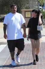 AMANDA BYNES and Paul Michael Out in Los Angeles 09/04/2022