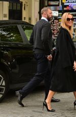 AMANDA HOLDEN Arrives at Global Radio Studios in London 09/28/2022