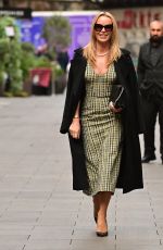 AMANDA HOLDEN Arrives at Global Radio Studios in London 09/28/2022