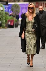 AMANDA HOLDEN Arrives at Global Radio Studios in London 09/28/2022