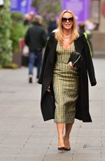 AMANDA HOLDEN Arrives at Global Radio Studios in London 09/28/2022