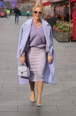 AMANDA HOLDEN Arrives at Heart Radio in London 09/30/2022