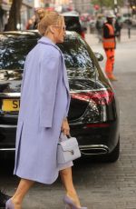 AMANDA HOLDEN Arrives at Heart Radio in London 09/30/2022