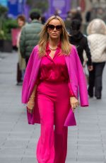 AMANDA HOLDEN Leaves Global Radio Studios in London 09/29/2022