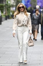 AMANDA HOLDEN Leaves Heart FM Breakfast Show in London 09/27/2022