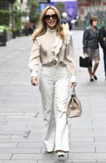 AMANDA HOLDEN Leaves Heart FM Breakfast Show in London 09/27/2022