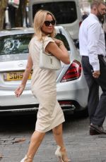 AMANDA HOLDEN Leaves Heart Radio in London 09/14/2022