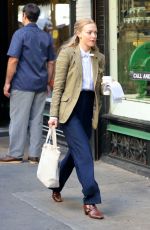 AMANDA SEYFRIED on the Set of The Crowded Room in New York 09/14/2022