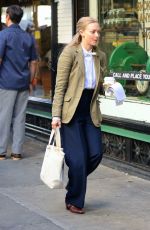 AMANDA SEYFRIED on the Set of The Crowded Room in New York 09/14/2022