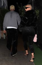 AMBER ROSE and Alexander Edwards Arrives at Giorgio Baldi in Santa Monica 09/21/2022