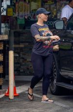 AMBER ROSE and Alexander Edwards Out for Mexican Food in Studio City 09/08/2022