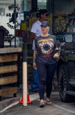 AMBER ROSE and Alexander Edwards Out for Mexican Food in Studio City 09/08/2022