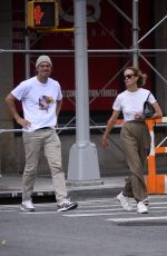 AMBER VALLETTA Out with a Friend in New York 09/14/2022