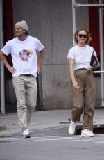 AMBER VALLETTA Out with a Friend in New York 09/14/2022