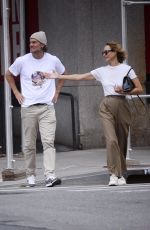 AMBER VALLETTA Out with a Friend in New York 09/14/2022