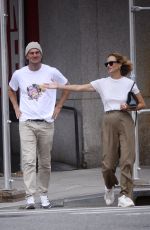 AMBER VALLETTA Out with a Friend in New York 09/14/2022