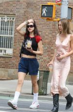 AMELIA HAMLIN and HEATHER BLAIR Out for Coffee in New York 09/05/2022