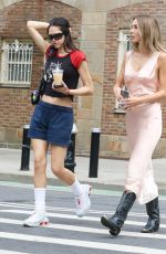 AMELIA HAMLIN and HEATHER BLAIR Out for Coffee in New York 09/05/2022