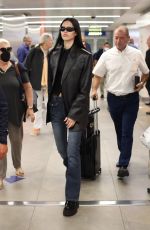 AMELIA HAMLIN Arrives at Airport in Milan 09/19/2022