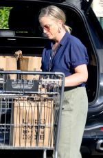 AMY POEHLER Shopping for Groceries at Bristol Farms in Beverly Hills 09/01/2022