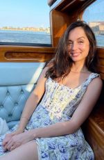 ANA DE ARMAS at a Photoshoot in Venice, September 2022
