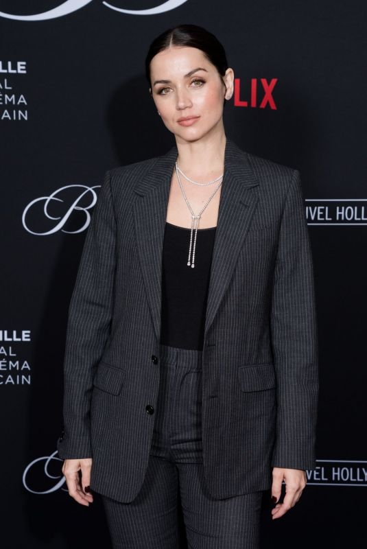 ANA DE ARMAS at Blonde Diner at 48th Deauville American Film Festival 09/09/2022