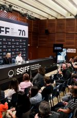 ANA DE ARMAS at Blonde Press Conference at 70th San Sebastian International Film Festival 09/24/2022