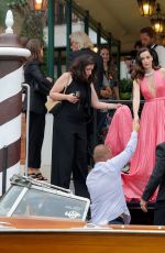 ANA DE ARMAS Leaves Hotel Cipriani in Venice 09/08/2022