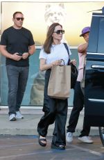 ANGELINA JOLIE at a Pet Store with Her Son Pax in Los Angeles 09/05/2022