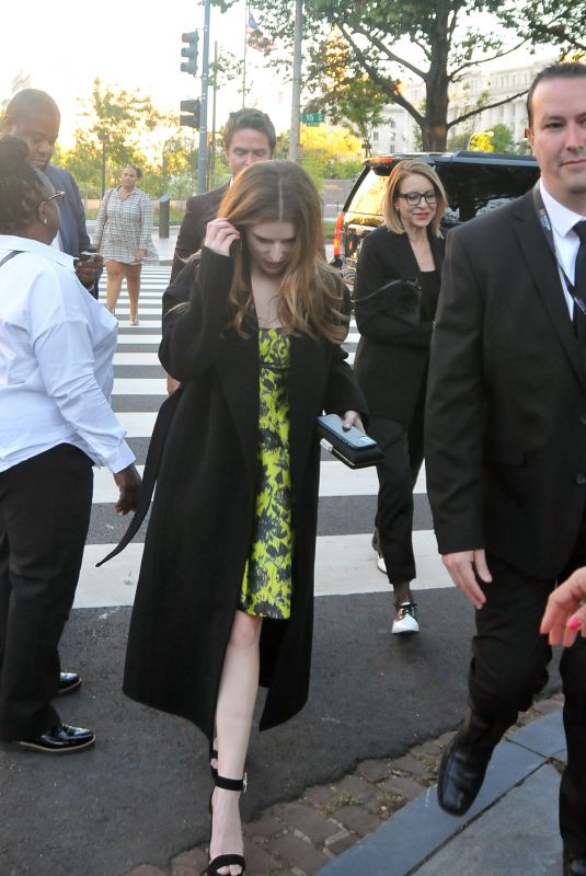 ANNA KENDRICK Arrives at an Event at Constitution Hall in Washington DC 09/24/2022