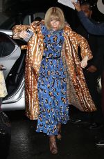 ANNA WINTOUR Arrives at This Morning Show in New York 09/06/2022