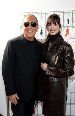 ANNE HATHAWAY at Michael Kors Show at New York Fashion Week 09/14/2022